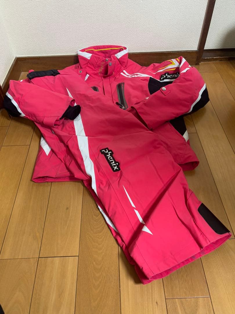 フェニックス　スキーウェア　オルカシェル　ピンク　M セットアップ