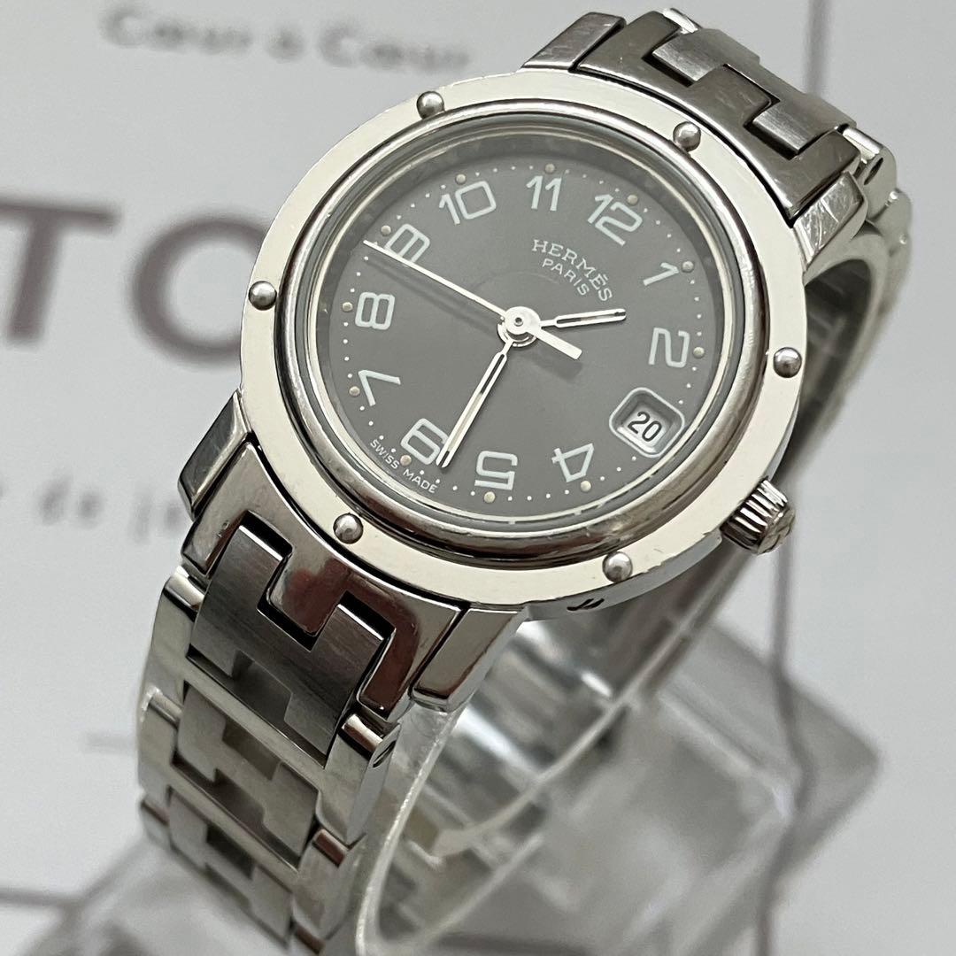 Hermes✨エルメス　クリッパー　腕時計　CL4.210