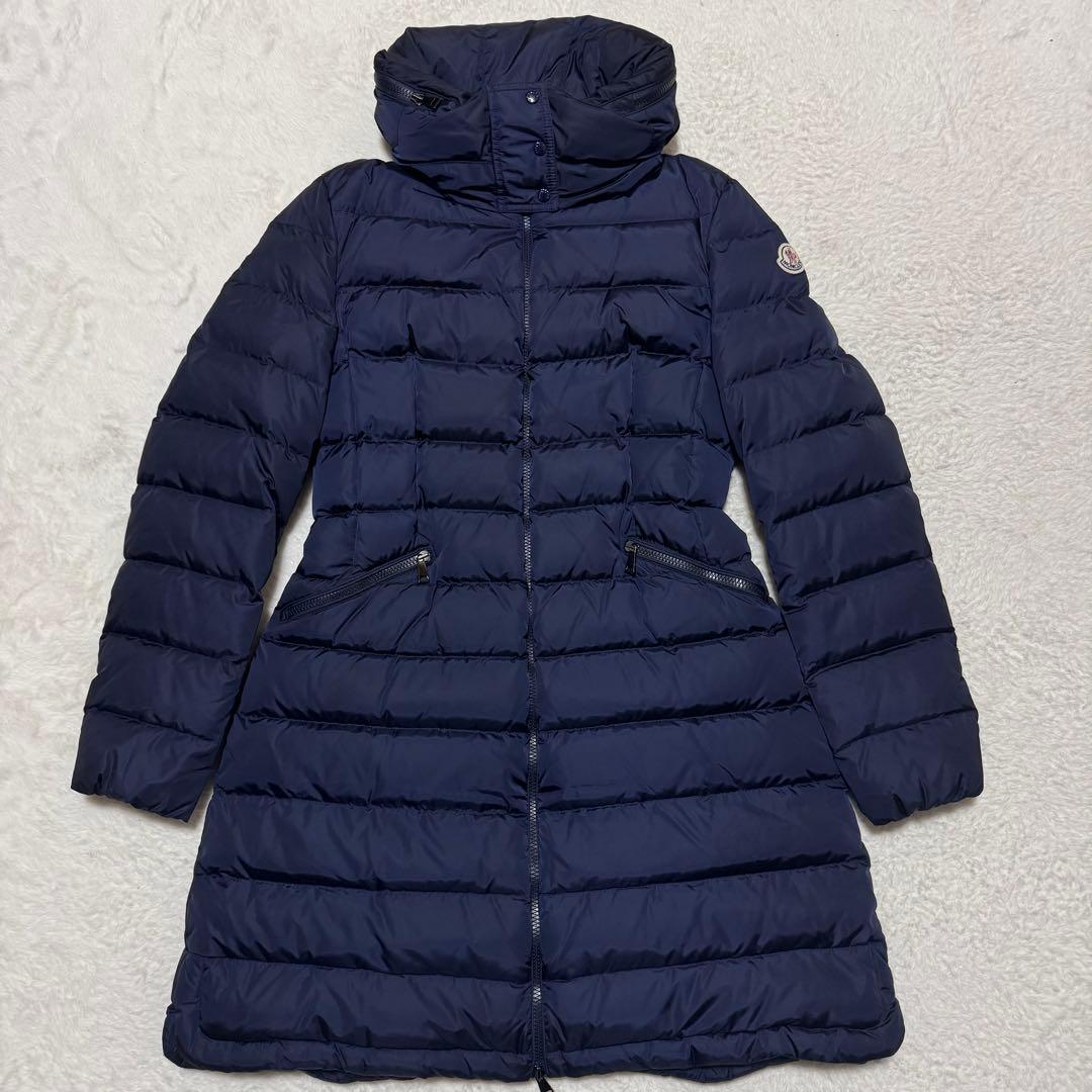 極美品！モンクレール★フラメッテ★ネイビー★サイズ3★正規品★ダウンジャケット