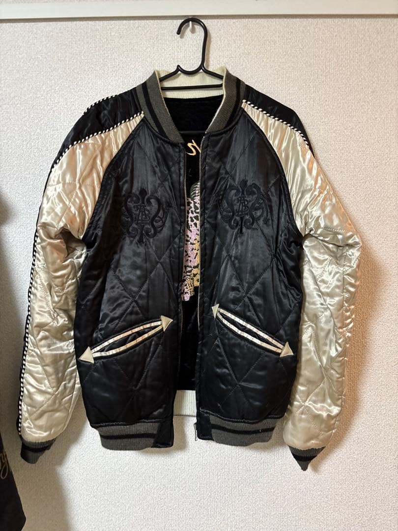 260120値下げ!】bal リバーシブルスカジャン 刺繍 M - メルカリ