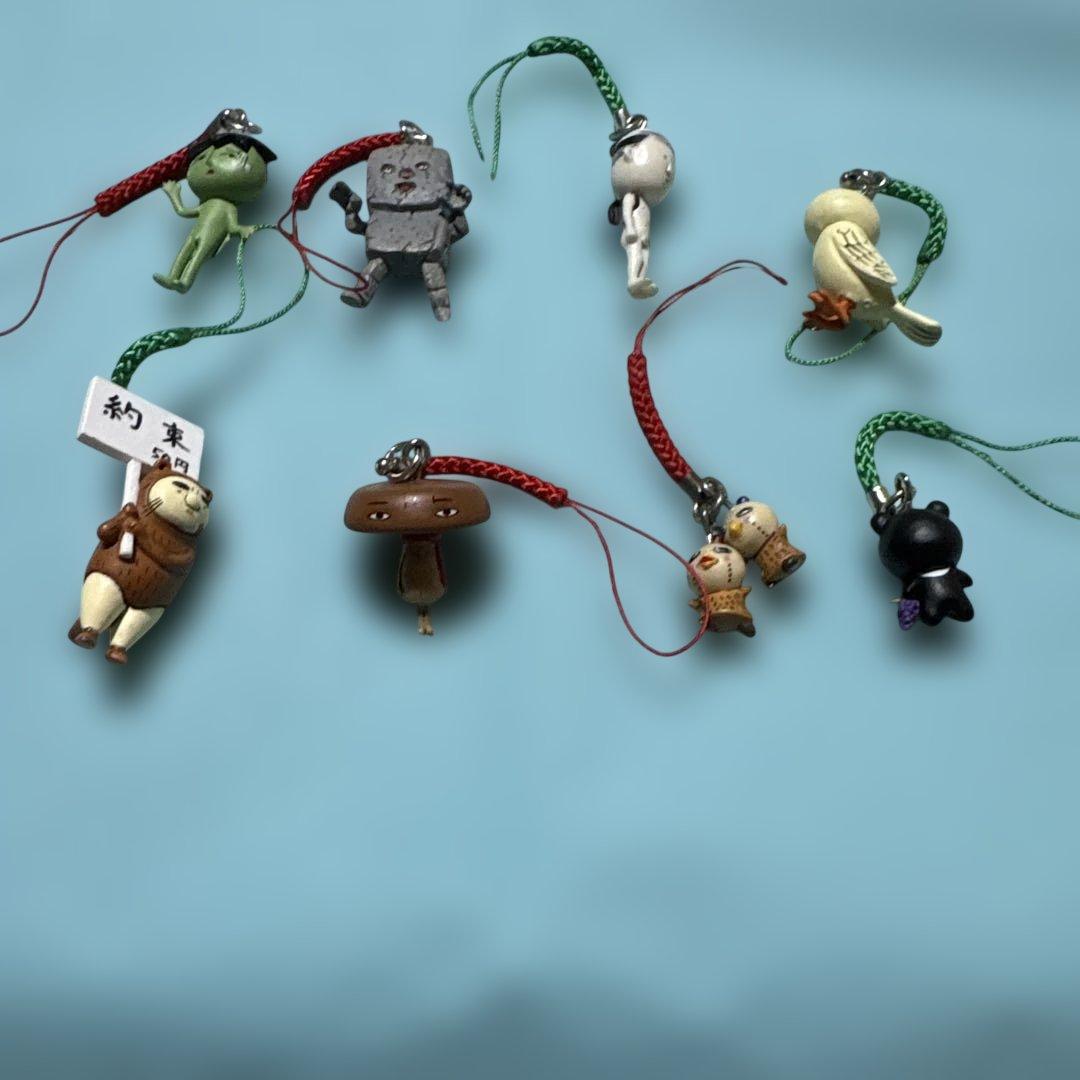 伝染るんです　根付け 8個セット ガチャ】伝染るんです。根付け第二弾（4）: モリノメモ