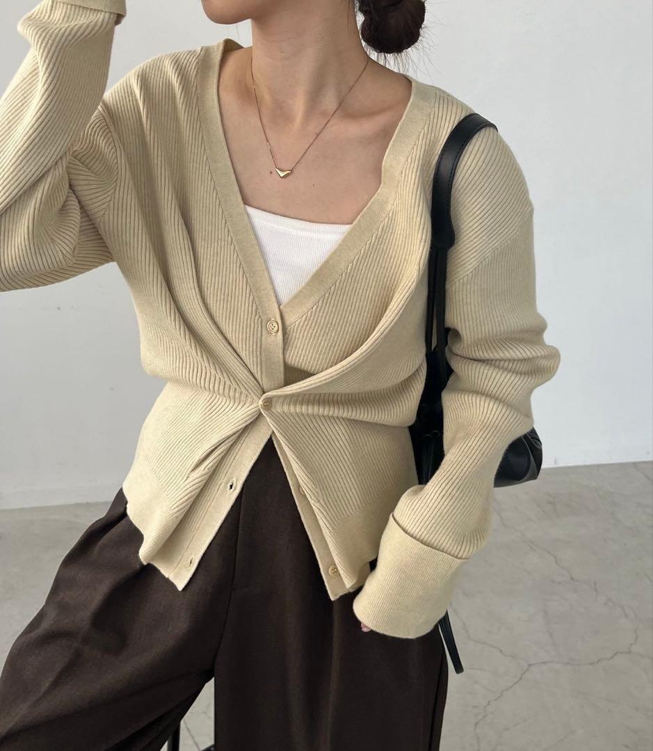 CAPRICIEUX LE'MAGE ウエストマークニット