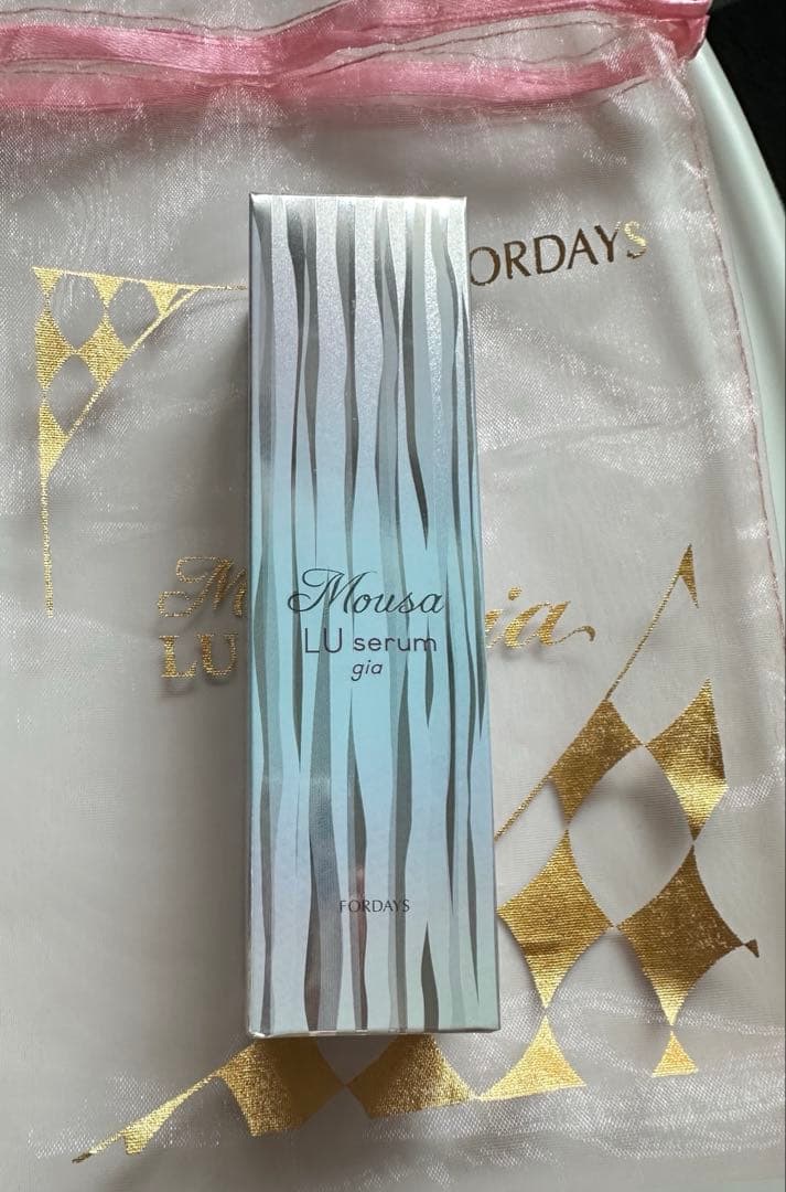 【新品未開封】FORDAYS 新製品　ムーサLUセラム gia 巾着付き