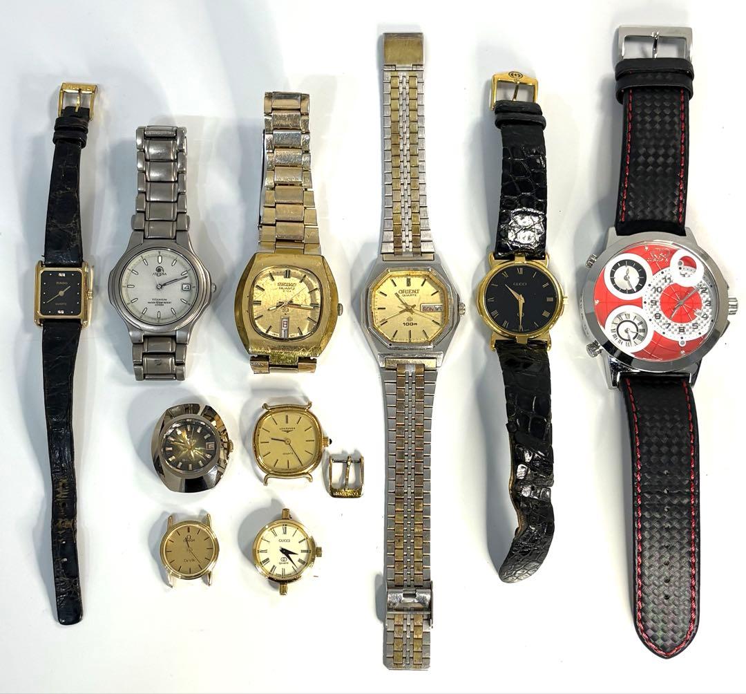 【ジャンク品】まとめ売り OMEGA GUCCI ラドー CURTIS＆co他