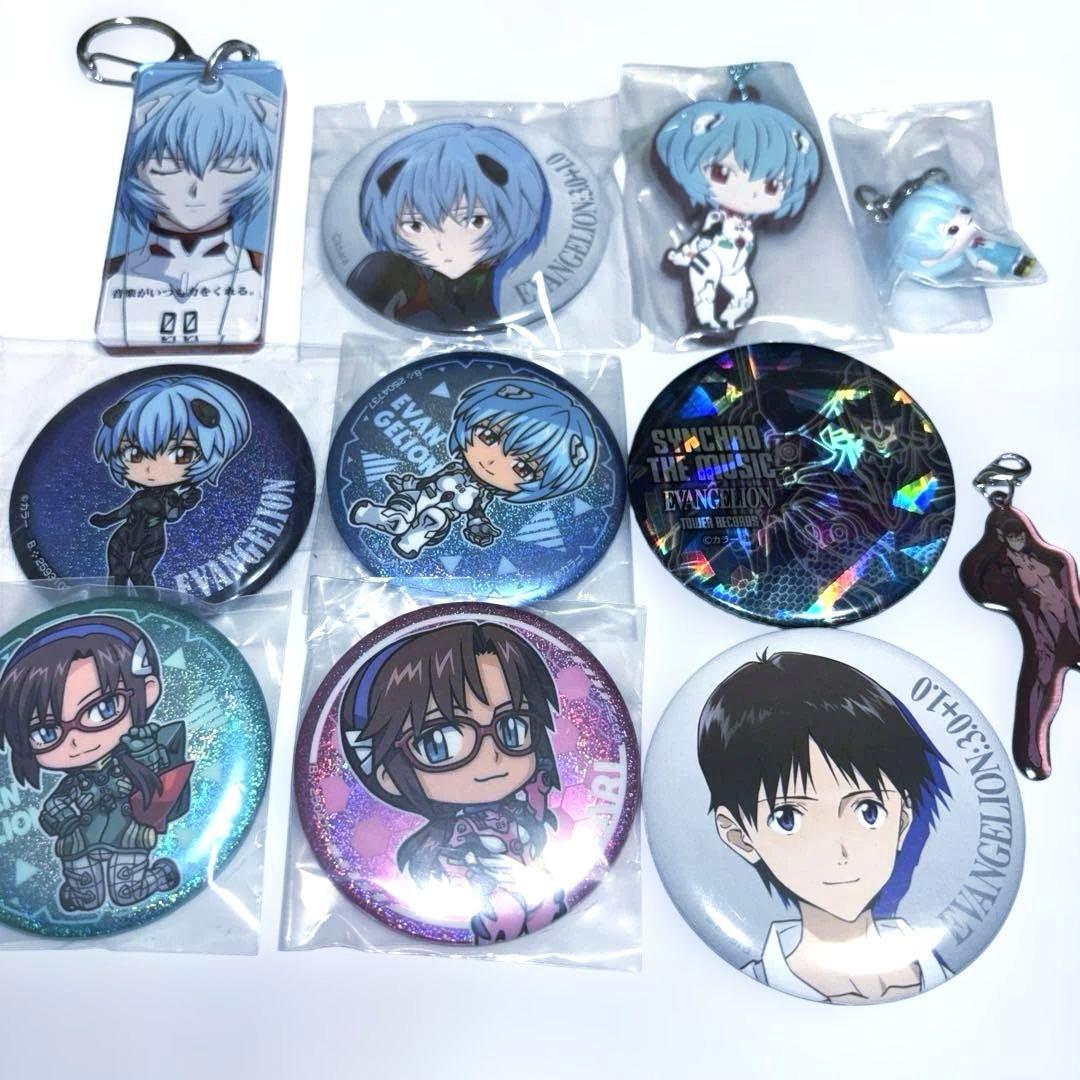 綾波レイ エヴァンゲリオン劇場版 缶バッジ めじるしアクセサリー
