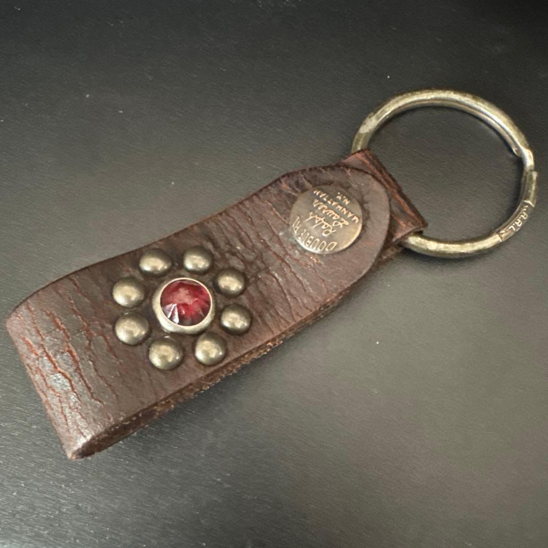 ダブルアールエル　レザー　キーホルダー