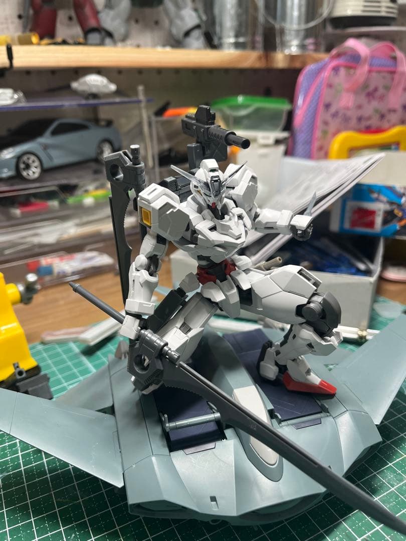 HG 陸戦型ガンダムキャリバーン【デザート迷彩カラー】 完成品 全塗装