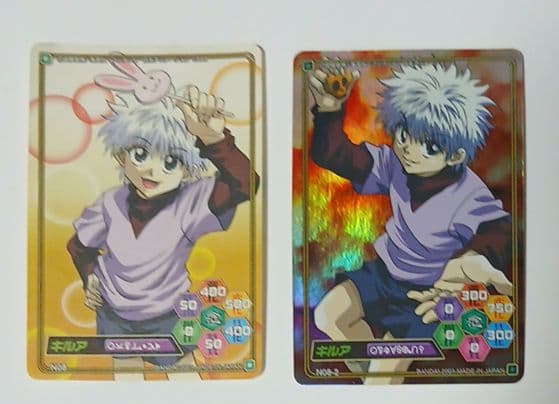ハンターハンター カードダス ハイパーバトル N08 キルア HUNTER×HUNTER カードダスハイパーバトル キルア アニタ - メルカリ