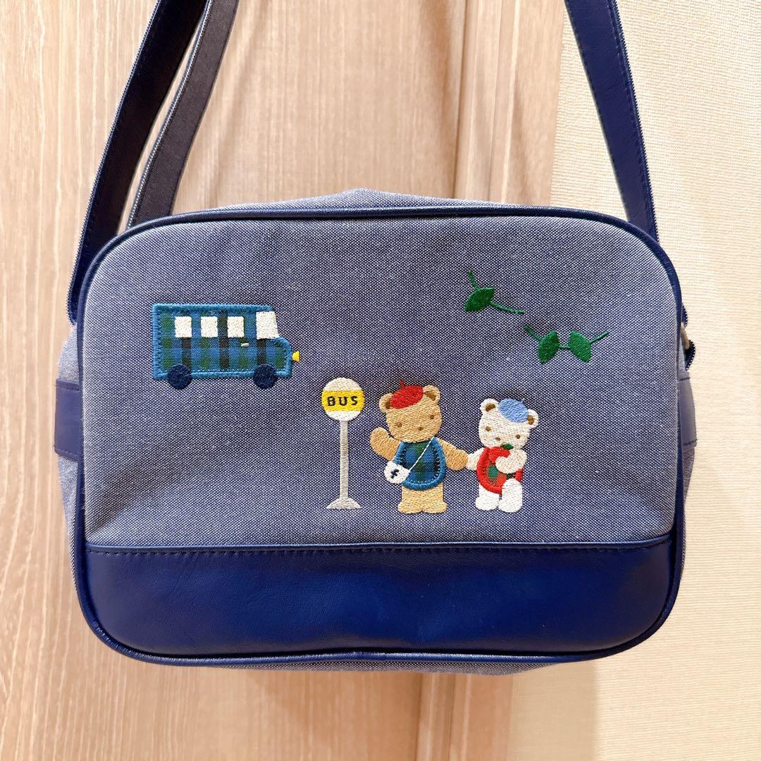 【美品】ファミリア登園バッグ