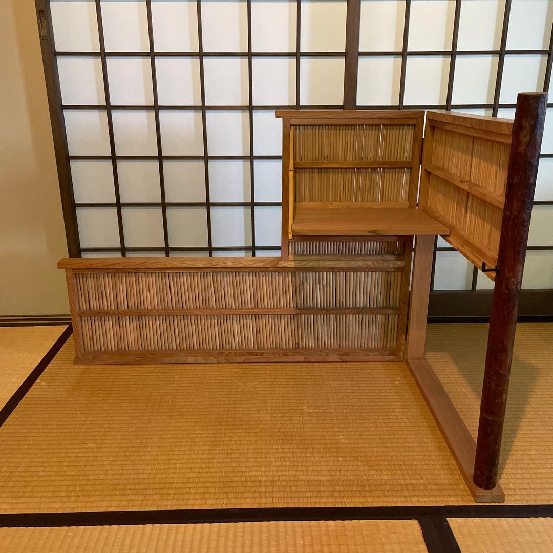茶道具　【台目棚】　葭棚(よし棚)