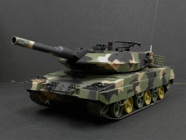 技術基準適合証明済 Henglong 1/24 ドイツ レオパルト2 A5