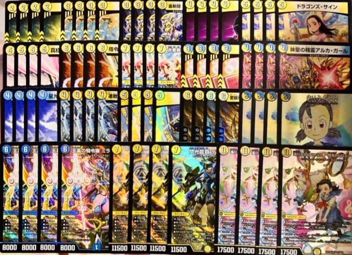 滝川るる　エンジェルコマンド デッキ 　4コン 18種 72枚 ミラクルステラ