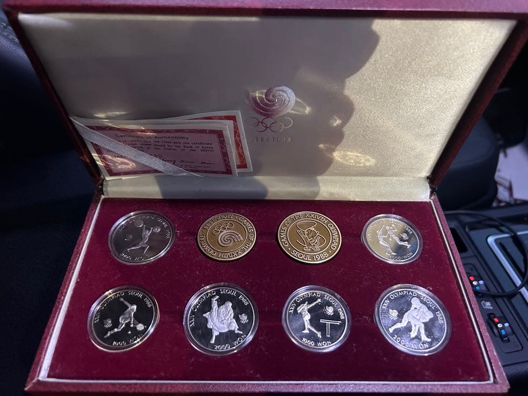 未使用品 ソウルオリンピック/五輪記念硬貨/6枚セット／記念硬貨