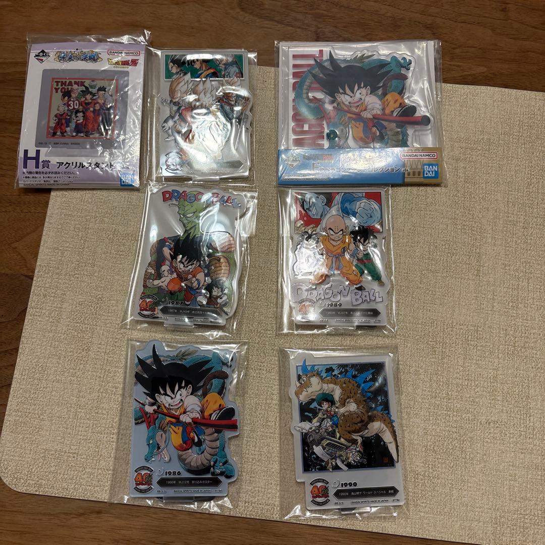 F-6、20 ACLLECTアクレクト 一番くじ ドラゴンボール40th其之Ⅱ - メルカリ