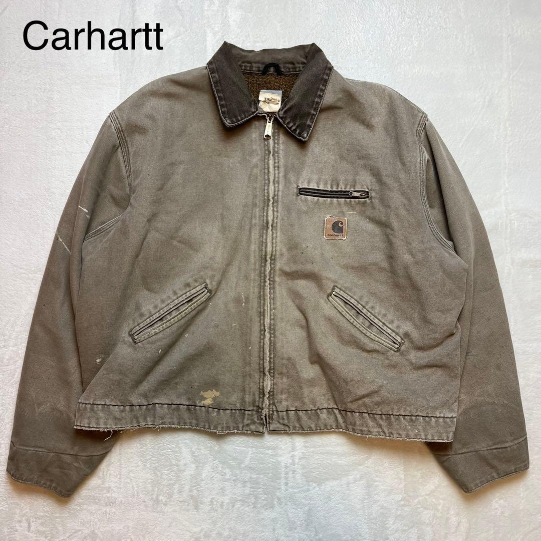 希少 Carhartt カーハート デトロイトジャケット J97 DES - メルカリ