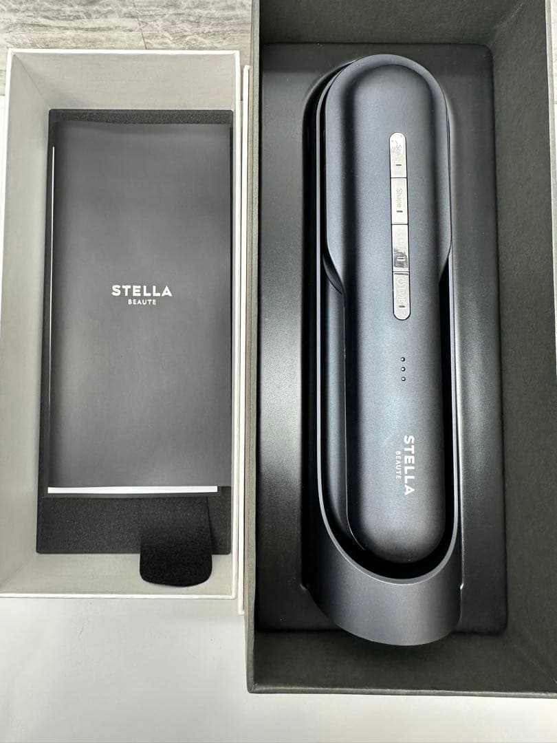 STELLA BEAUTE スキンケアデバイス ブラック 美肌・美髪・頭皮ケア