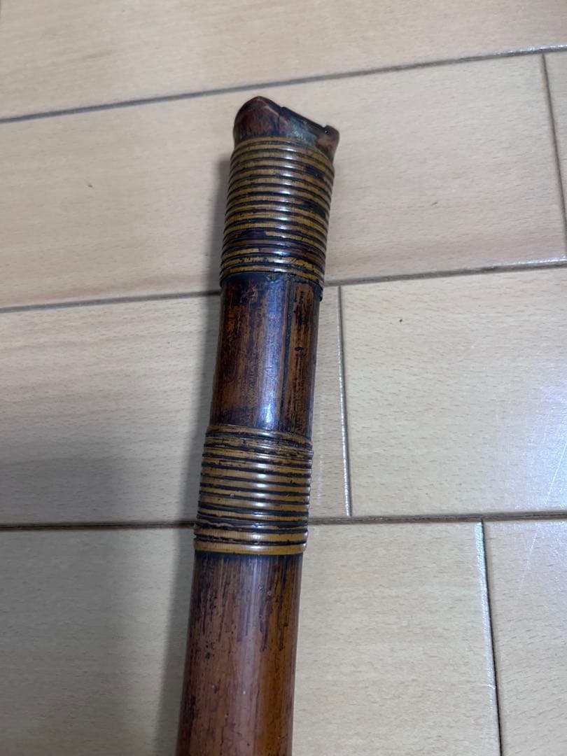 古い尺八 長さ57.5cm 明暗流？ 古美術 - メルカリ