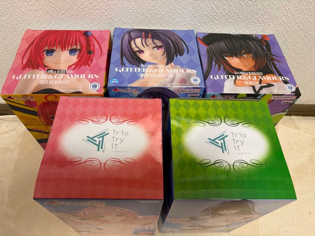 To LOVEる プライズフィギュア まとめ売り 5点セット➕おまけ付き