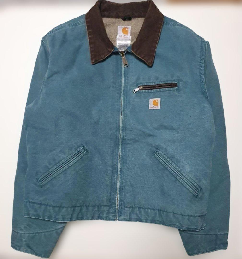 WJ097 DTL Carhartt デトロイトジャケット DARK TEAL - メルカリ