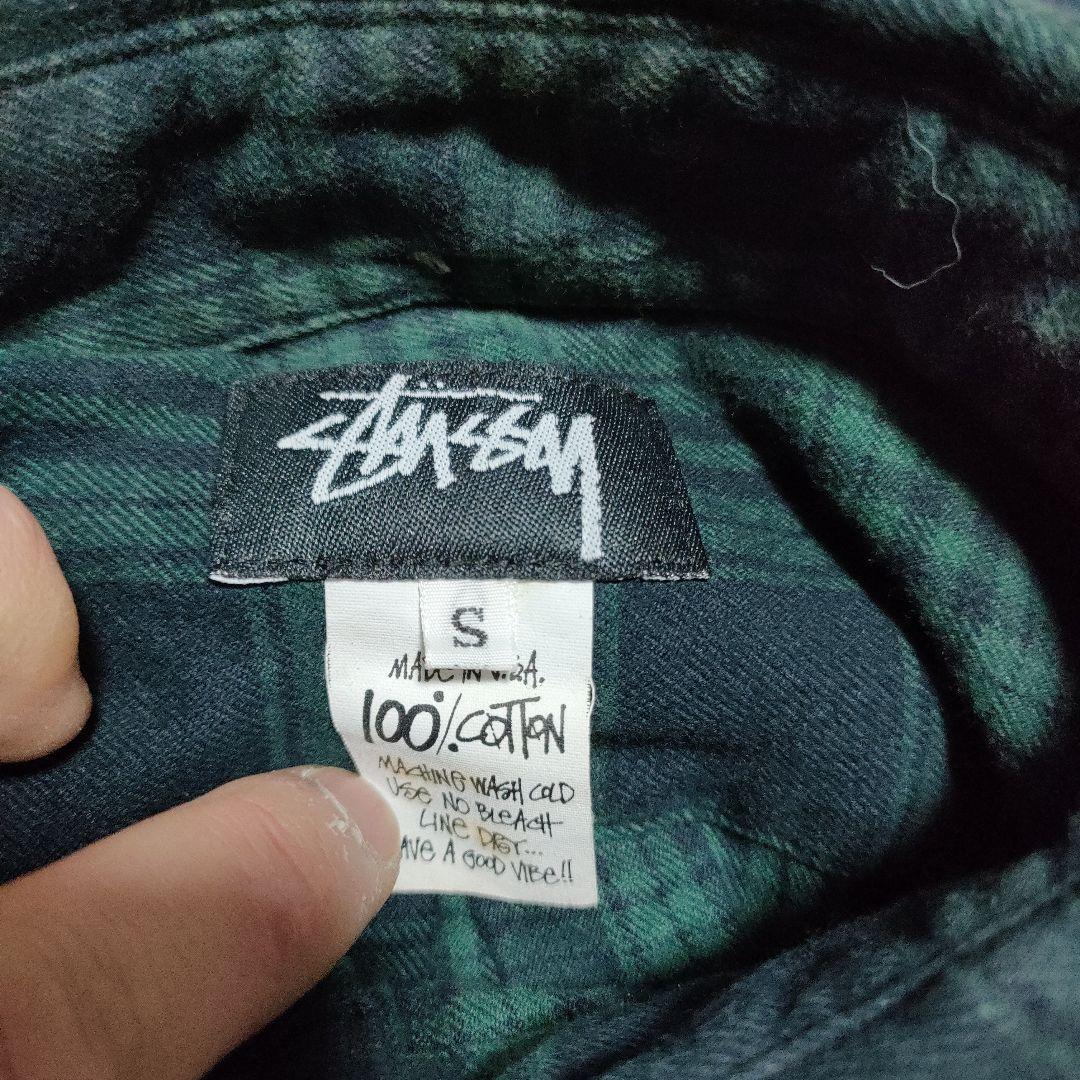 n*6様 USA製！！oldSTUSSY　黒タグ　80年代