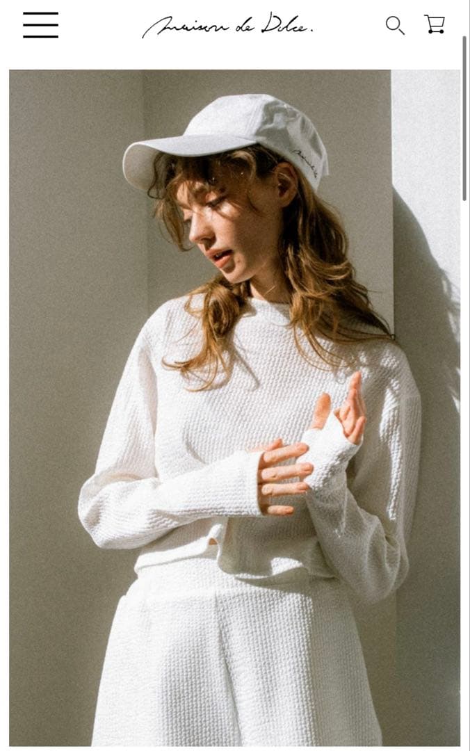 水着・ラッシュガード DOLCE rash guard/tops/white