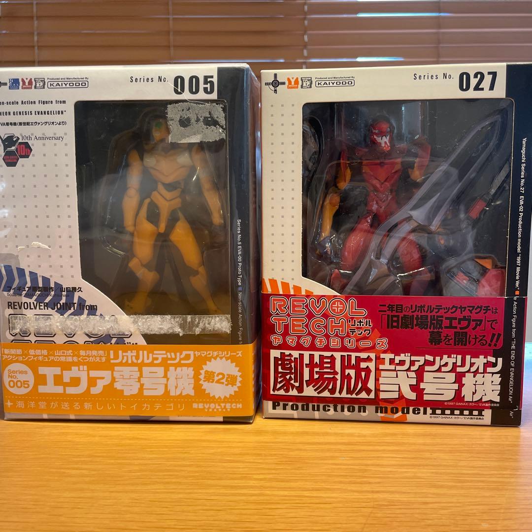 エヴァンゲリオン リボルテック 005 027 零号機　弐号機　セット エヴァンゲリオン リボルテック 005 027 零号機 弐号機 セット - メルカリ
