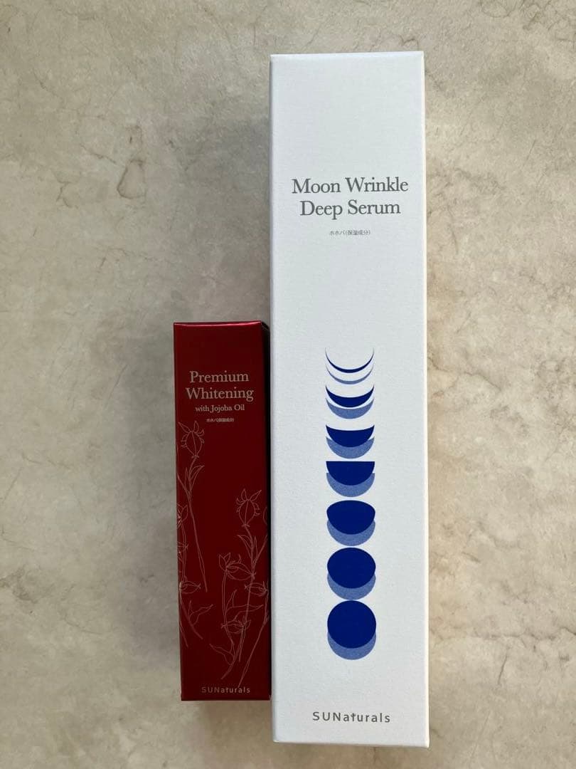 サンナチュラルズムーンリンクルディープセラム 薬用プレミアムホワイトニングオイル