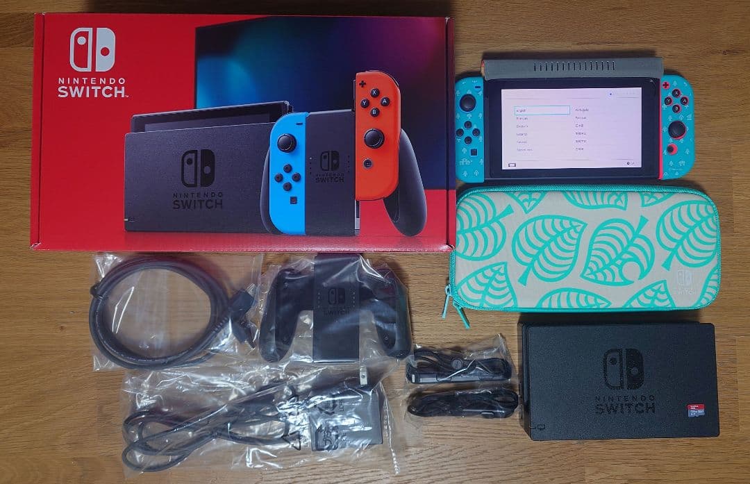 Nintendo Switch 本体 ネオン【バッテリー強化版】