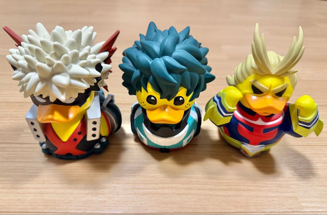 TUBBZ僕のヒーローアカデミア　ラバーダック　緑谷出久　爆豪勝己　オールマイト