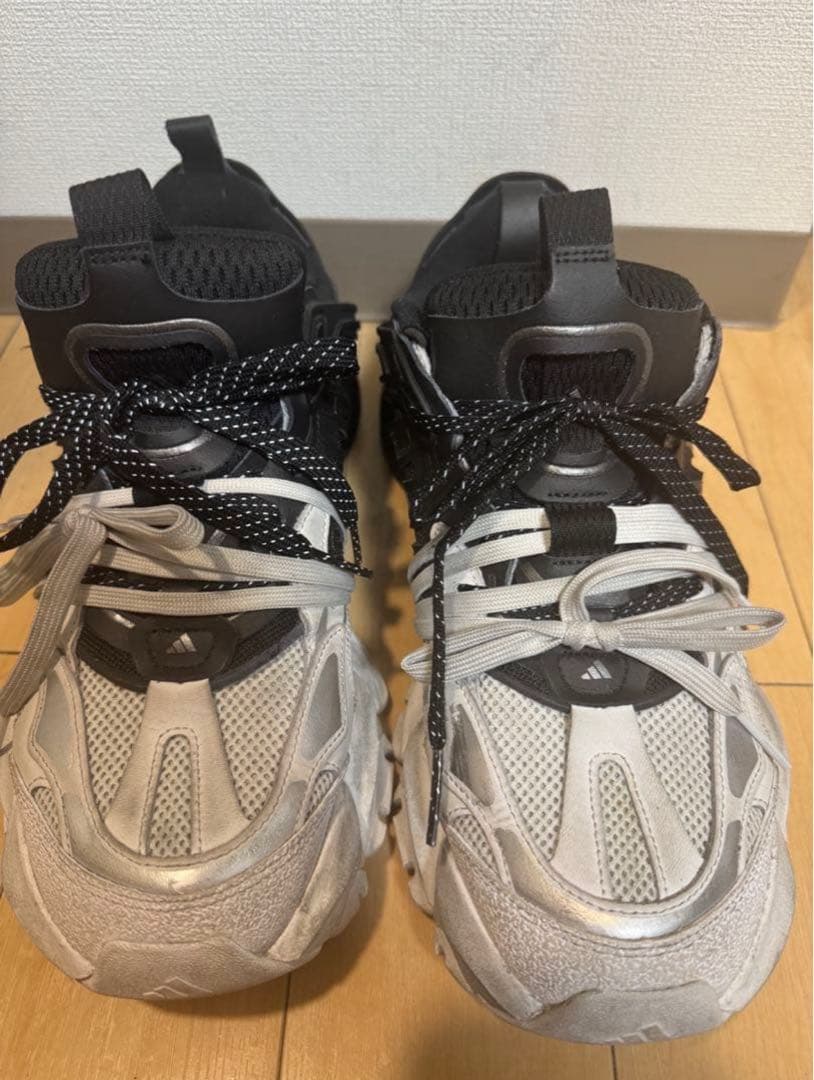 靴 adidas XLG RUNNER DELUXE adidas XLG Runner Deluxe 'Silver Orange Black' JP5763