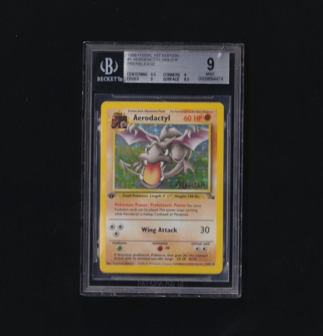 英版プテラ 1st ED. プレリリース版 - BGS MINT9