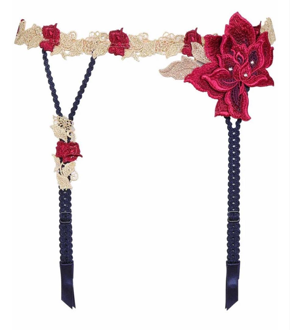 WACOALサルート店舗限定90gオペラ座の怪人ガーターベルトM