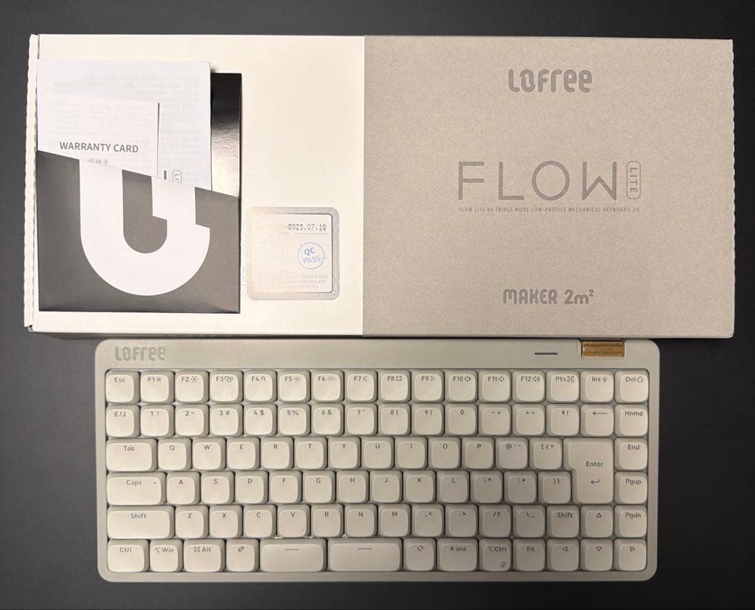 Lofree Flow Lite JIS ビンテージグレー