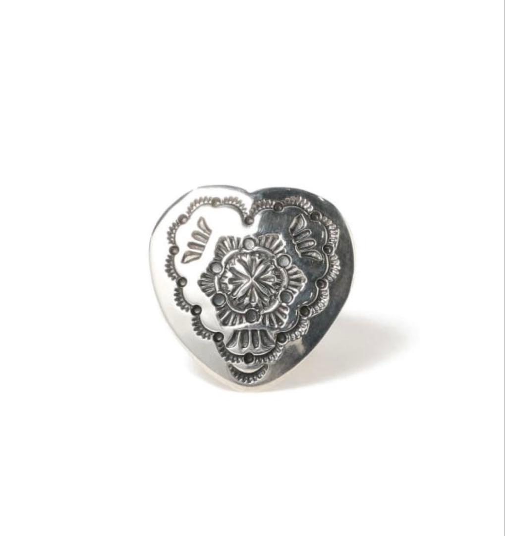 値下げSUNSHINE REEVES / Heart Stamp Ring 別注】SUNSHINE REEVES / Heart Stamp Ring