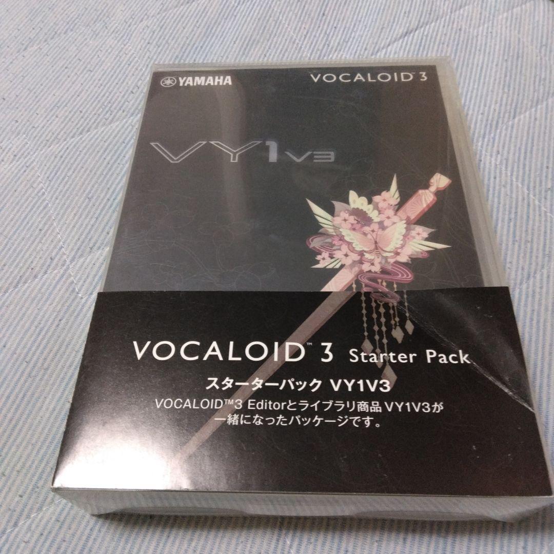 希少　特典付き　VY1 V3 スターターパック　VOCALOID3 editor