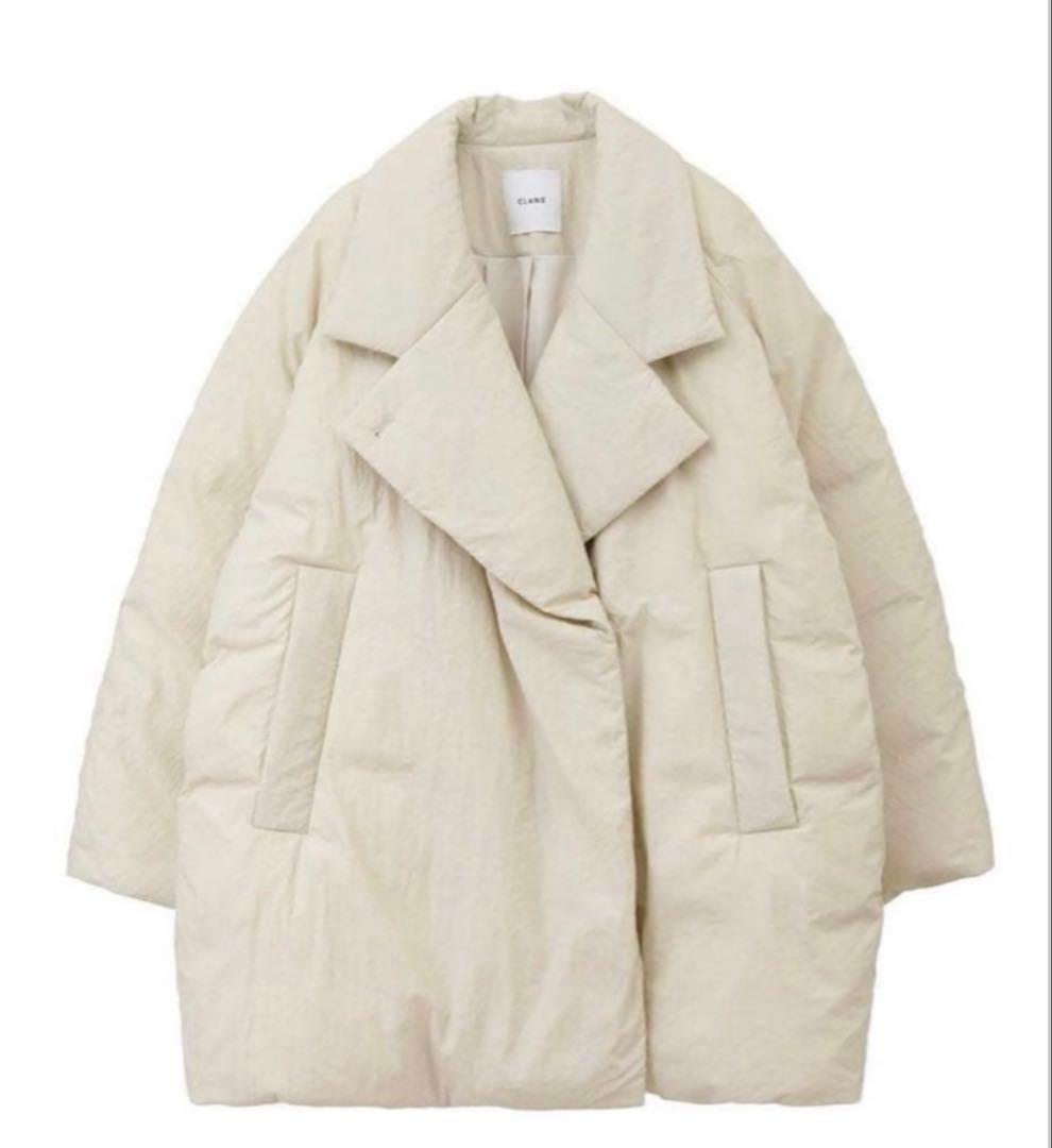 CLANE ダウンジャケットCOCOON SHORT DOWN COAT