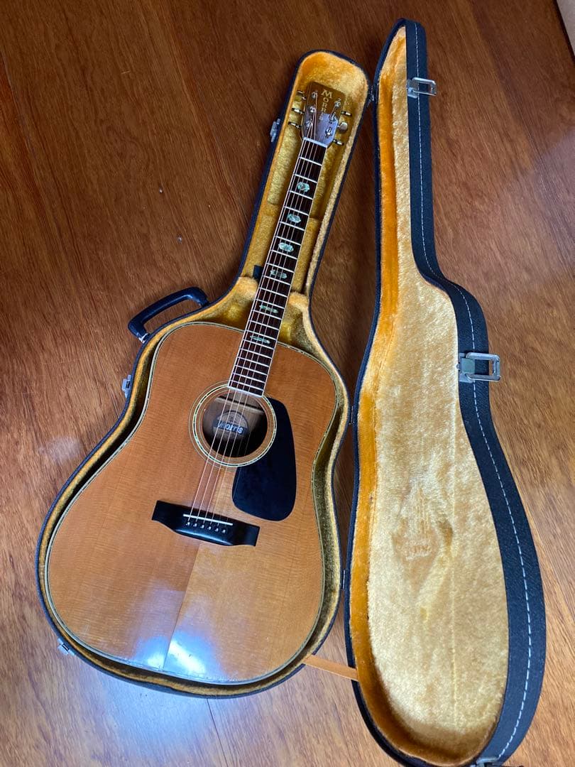 モーリスアコースティックギタージャパンヴィンテージハードケース付morris MORRIS ギター W-50 ケース付 ハードケース付 モーリス｜Yahoo!フリマ