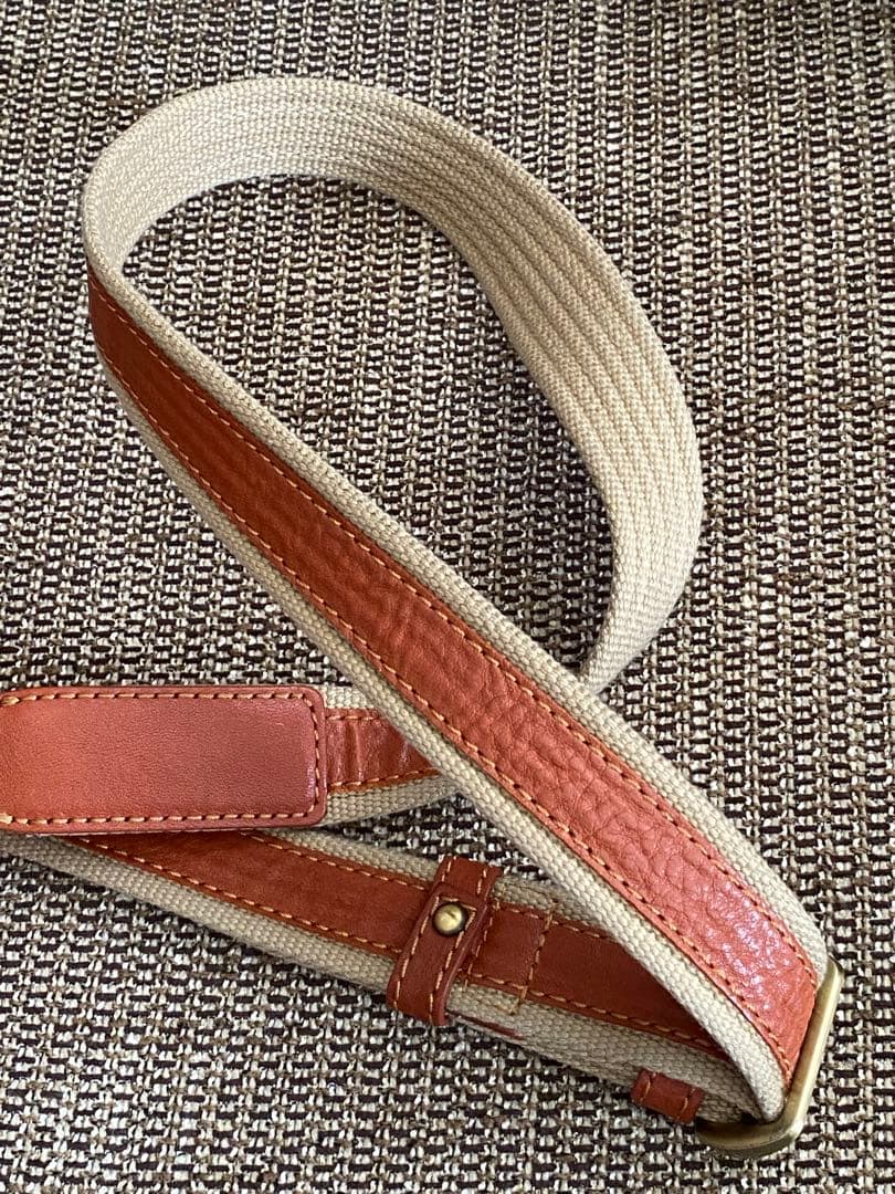 土屋鞄 ボディバッグ 限定色ストーブオレンジ