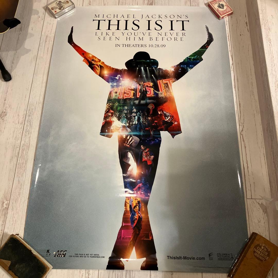 MICHAEL JACKSON THIS IS IT 両面印刷オリジナルポスター マイケル・ジャクソン THIS IS IT』 洋画 イタリア - 海外版映画