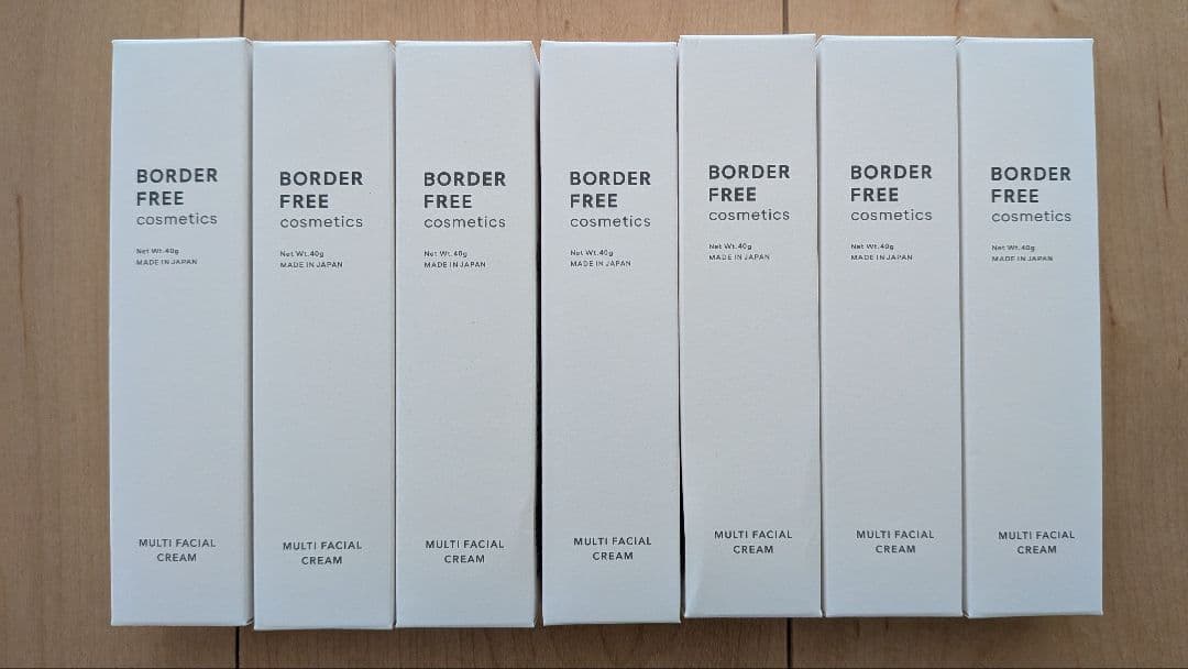 BORDER FREE ボーダーフリー マルチフェイシャルクリーム7個セット