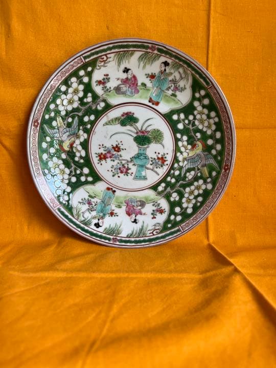 古美術 陶芸中国  中国 古美术 伊万里 九谷 染付花瓶 置物 古伊万里(藍九谷様式)染付 流水に岩樹木図 花生 江戸時代初～中期頃