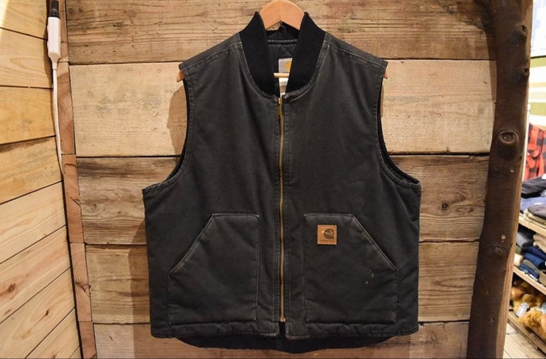 CARHARTT カーハート ダックベスト BLK ブラック XL