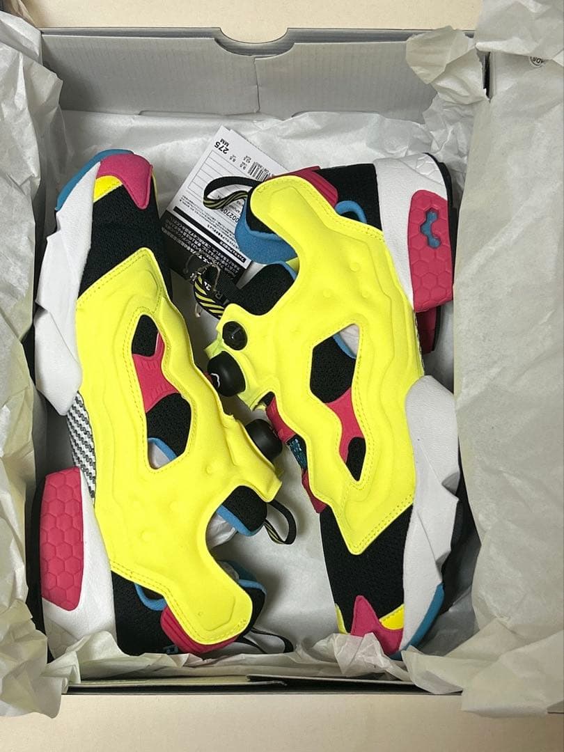 新品Reebok INSTAPUMP FURY GRAPE BRAIN 27.5