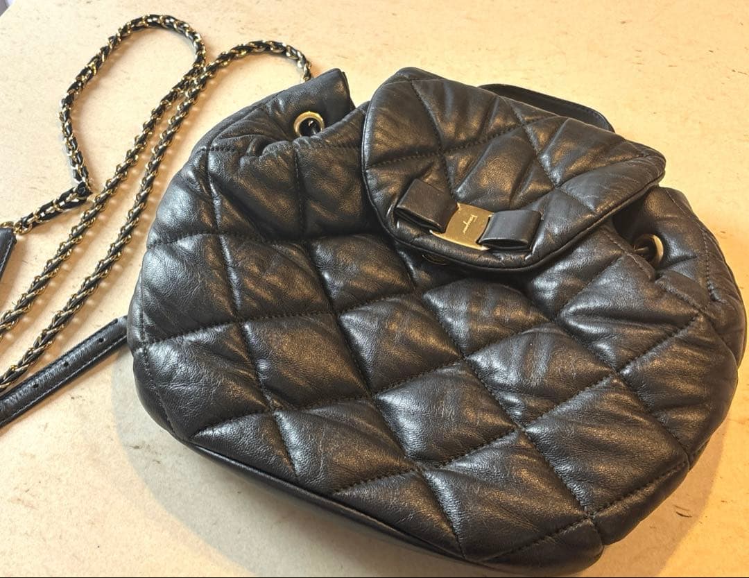 フェラガモ リュック ジャンク品　紐なし