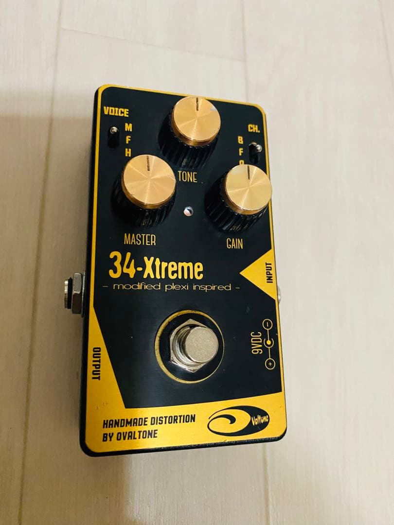 ovaltone 34 xtreme 廃盤　希少　改造マーシャル　ペダル