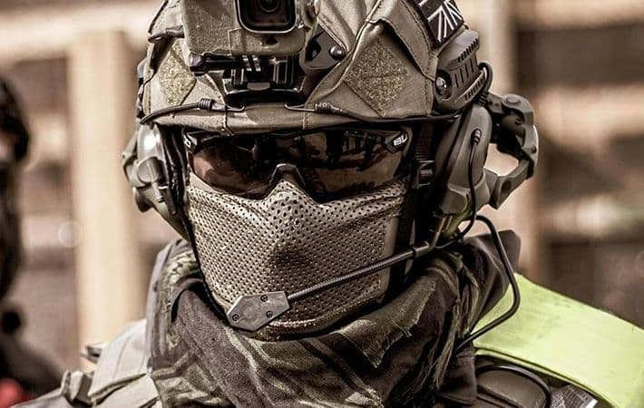 NB Tactical Ghost Mask＆Neck Gaiter V3 CB