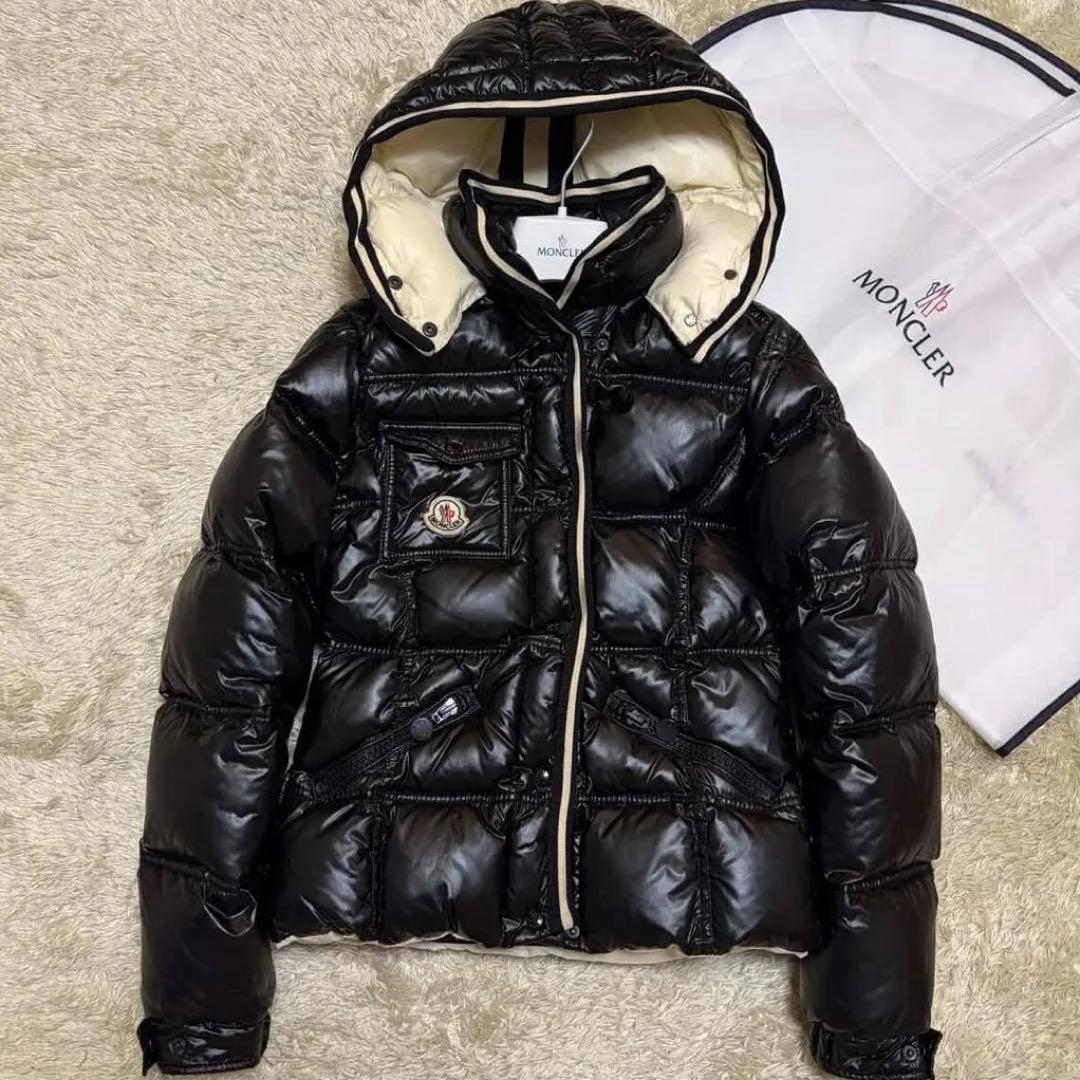 大人気⭐️ MONCLER モンクレール　2WAY ダウンジャケット　ブラック　黒