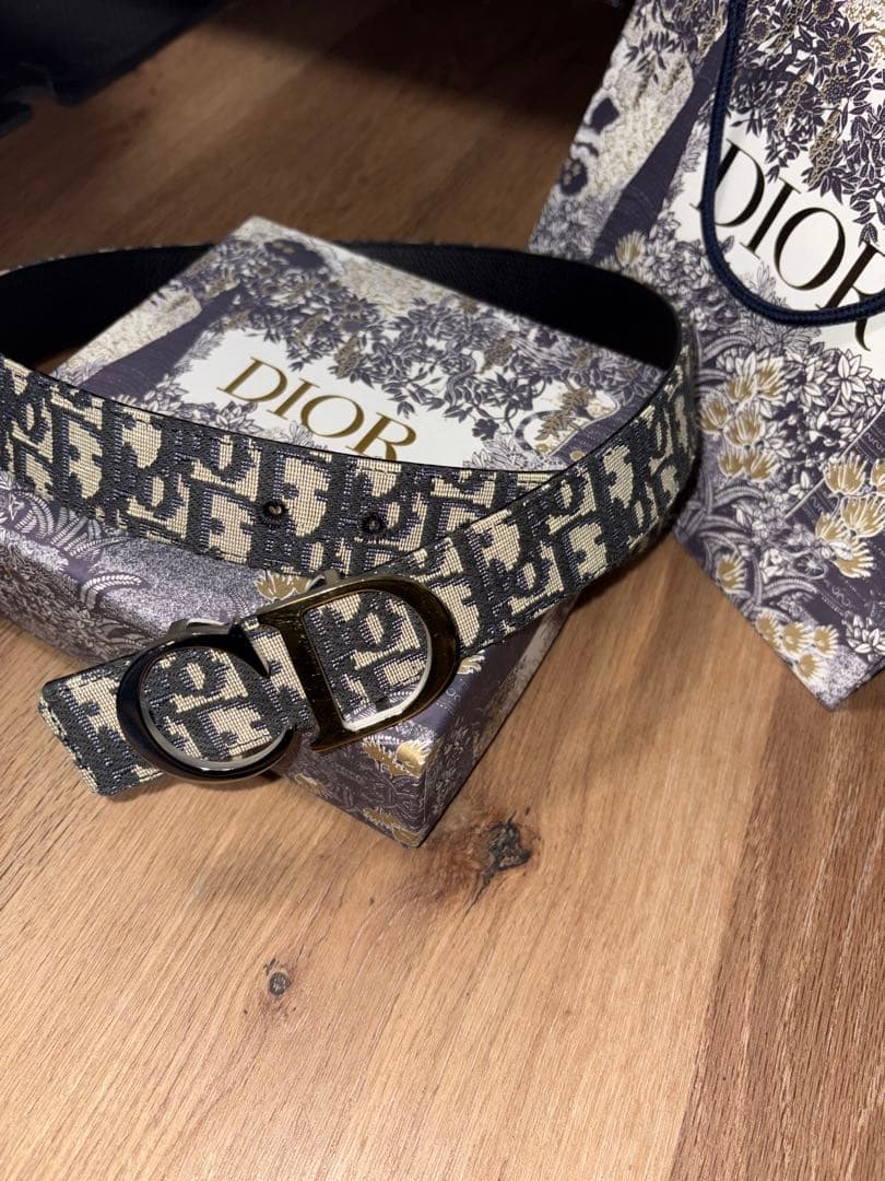Dior オブリークベルト