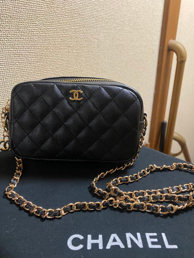 (新品、未使用)CHANEL ノベルティ　ショルダーバッグ、ブラック♡