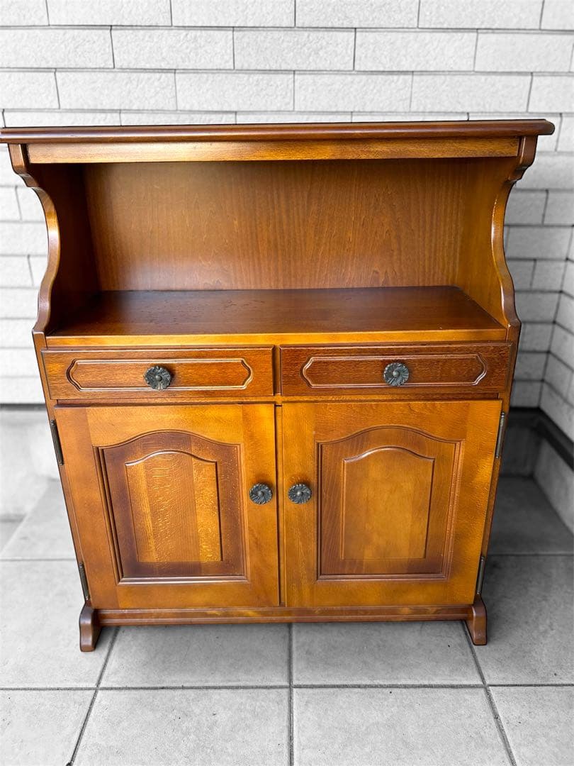 karimoku カリモク　コロニアル　電話台　レトロ　アンティーク